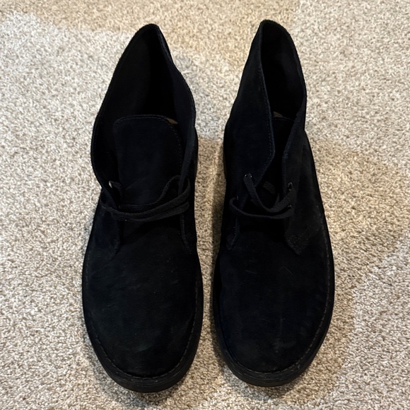 Clarks Black Chukka Boots - Picture 1 of 7